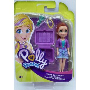Polly Pocket Totes Cute Lila Doll Playset Mattel